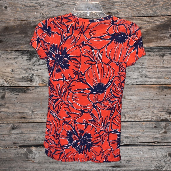 Lilly Pulitzer Lexie Crew Short Sleeve Top XS - Picture 3 of 4